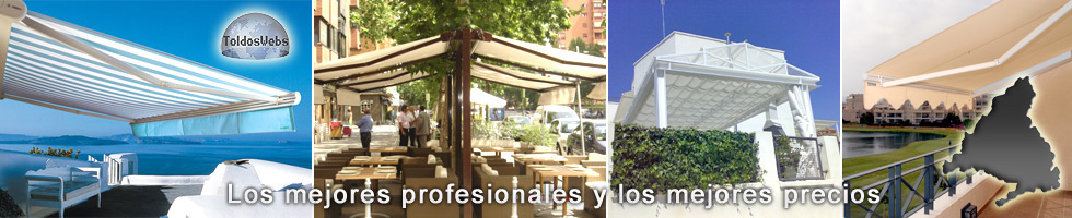 Fabricacin e instalacin de toldos, prgolas, carpas y lonas para piscinas en Alcal de Henares, Madrid.